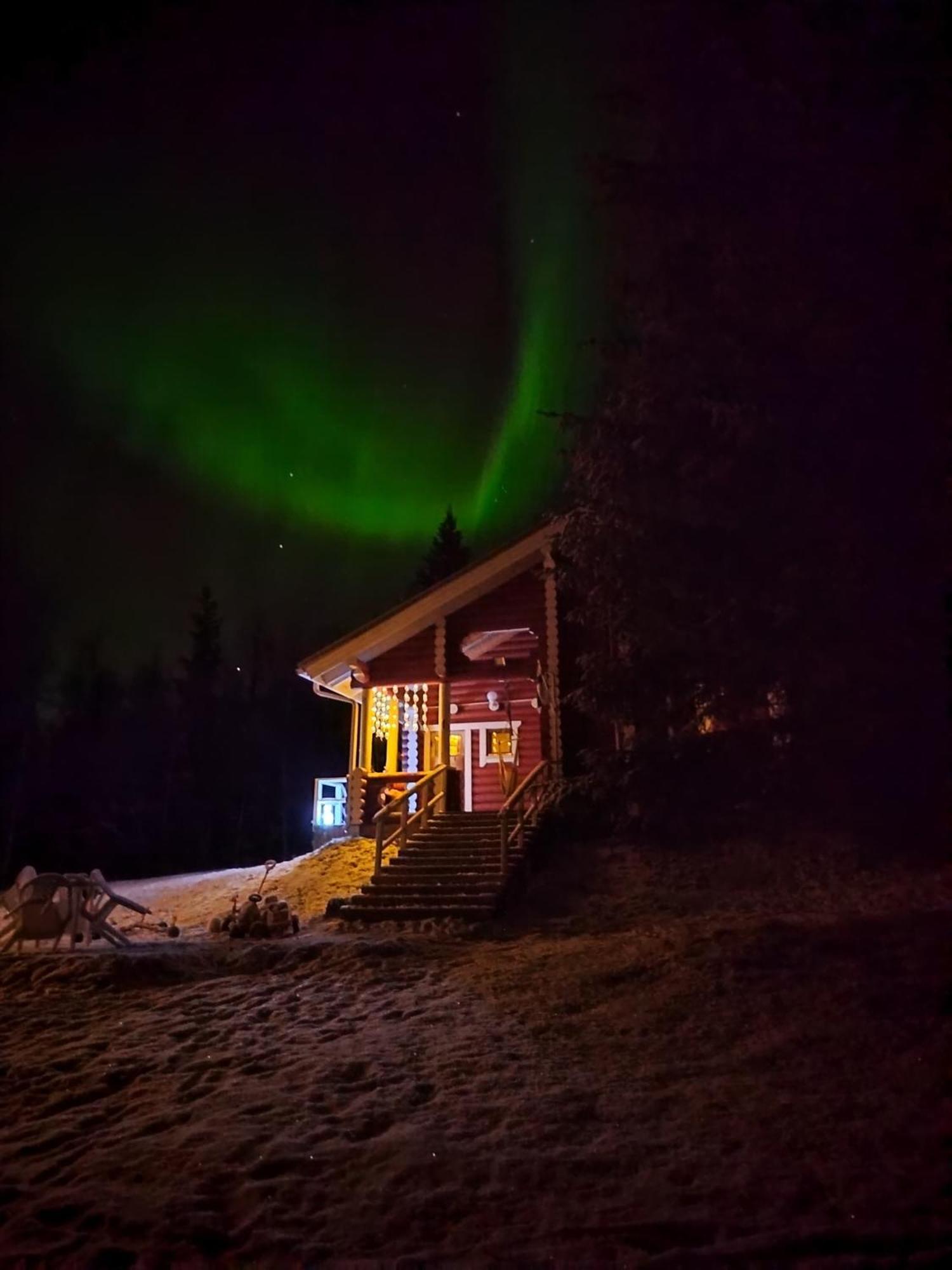 Lapin Villa Hiisi Joen Rannalla Рануа Экстерьер фото
