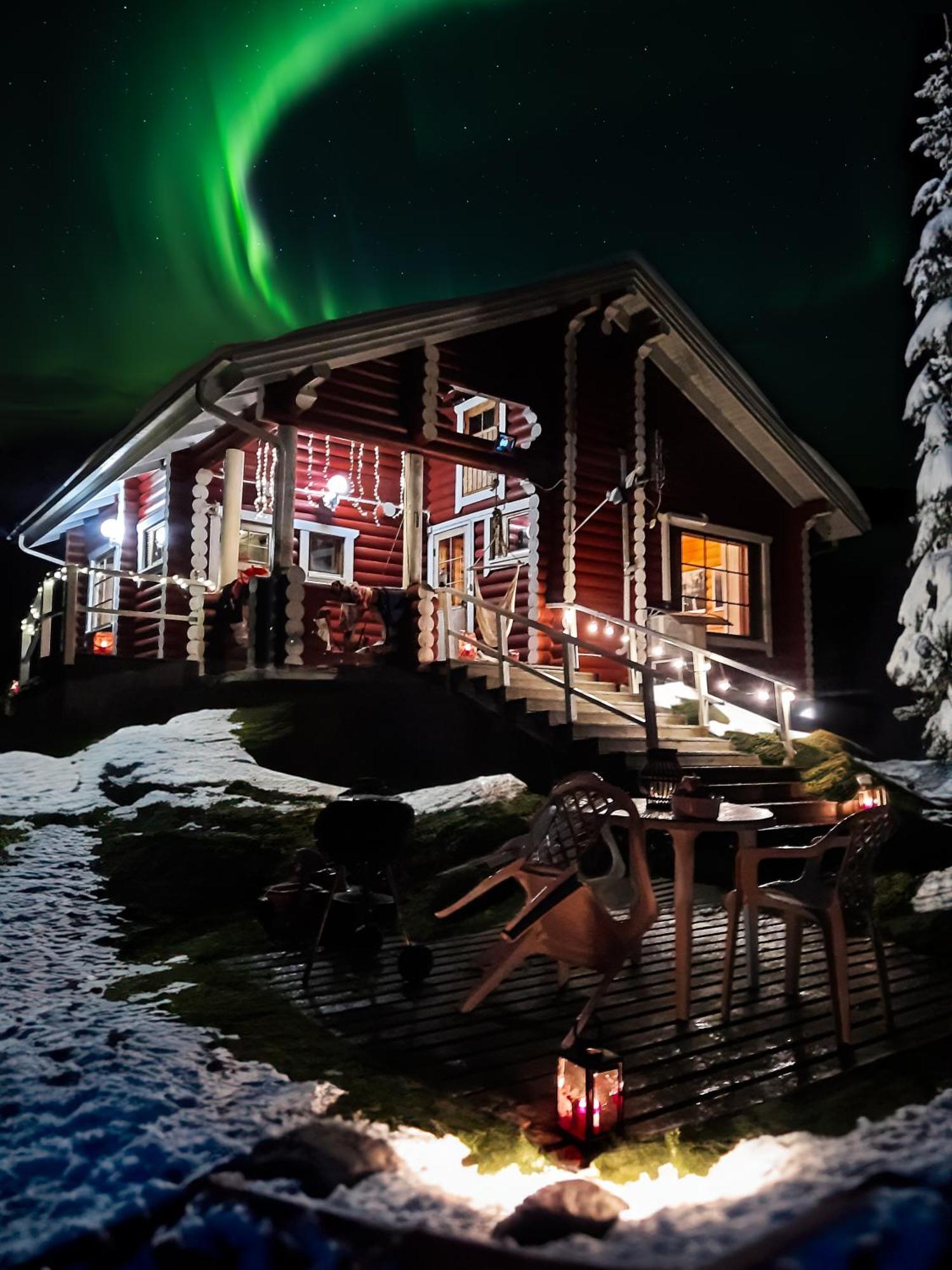 Lapin Villa Hiisi Joen Rannalla Рануа Экстерьер фото