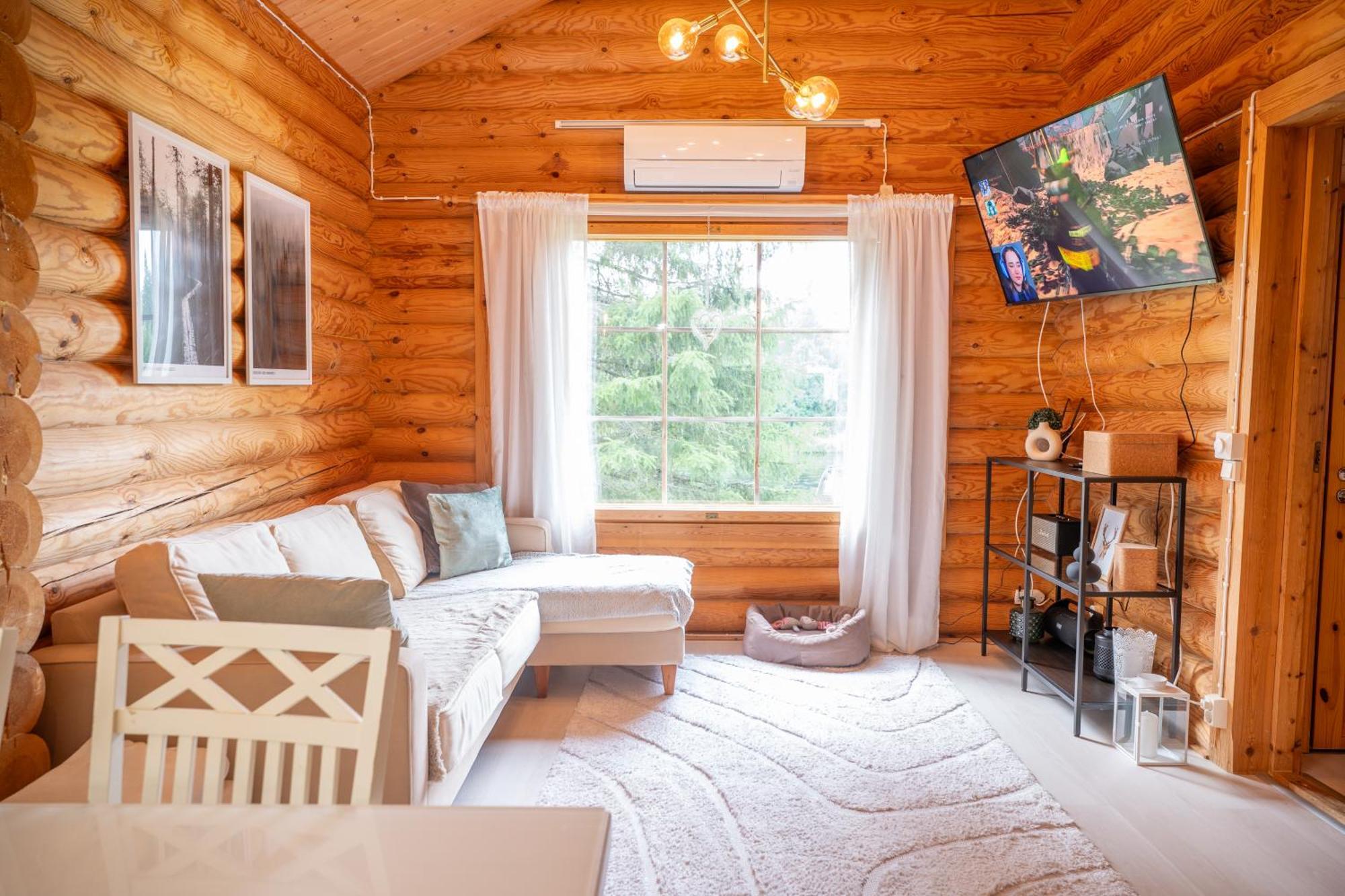 Lapin Villa Hiisi Joen Rannalla Рануа Экстерьер фото