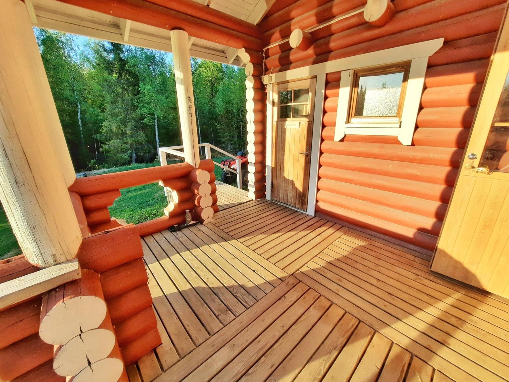Lapin Villa Hiisi Joen Rannalla Рануа Экстерьер фото