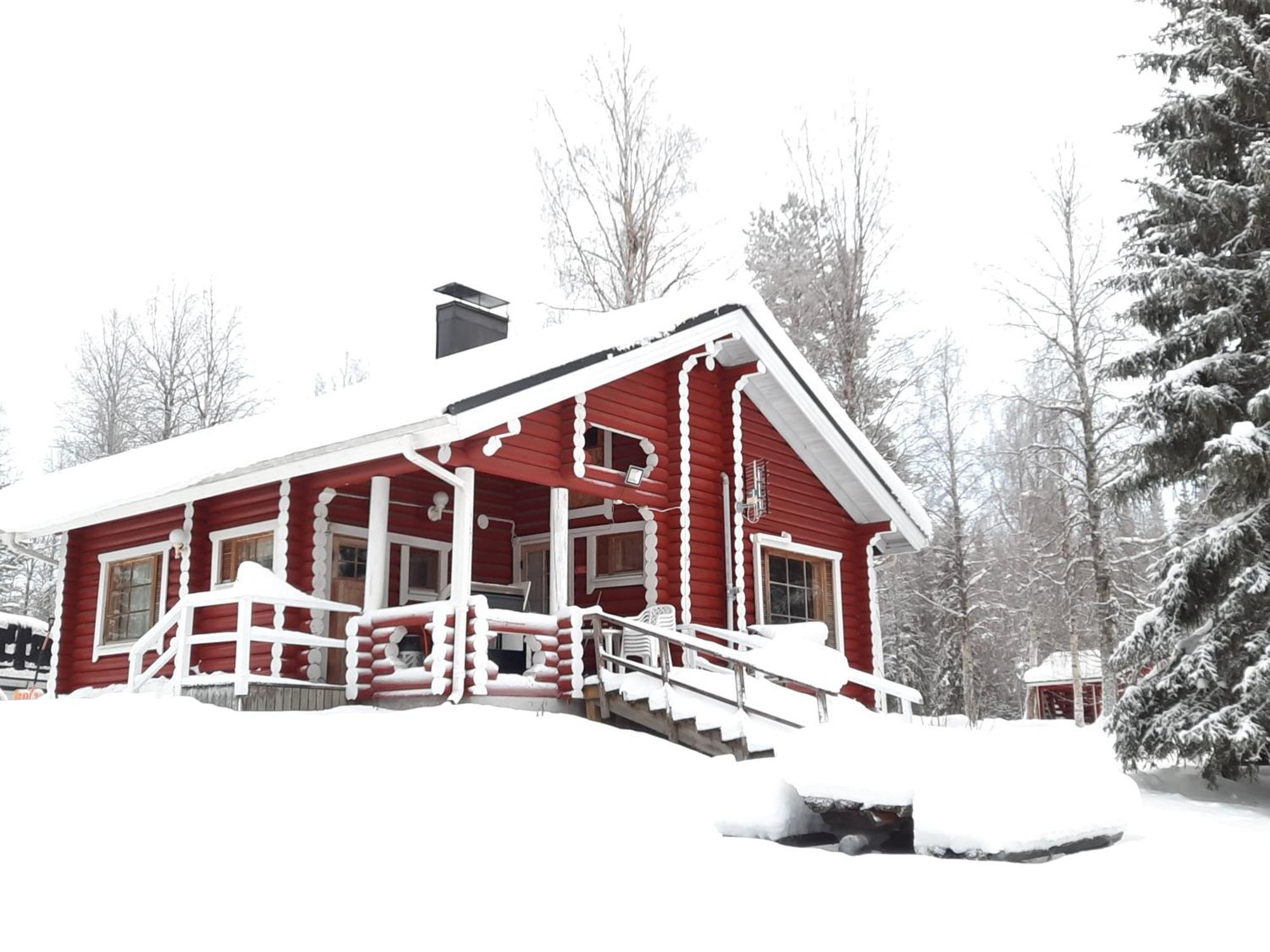 Lapin Villa Hiisi Joen Rannalla Рануа Экстерьер фото