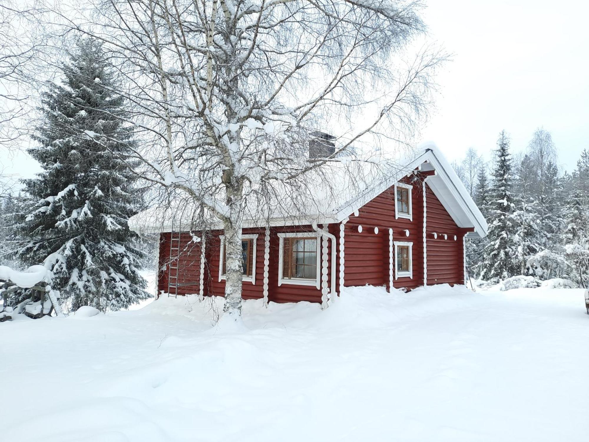 Lapin Villa Hiisi Joen Rannalla Рануа Экстерьер фото